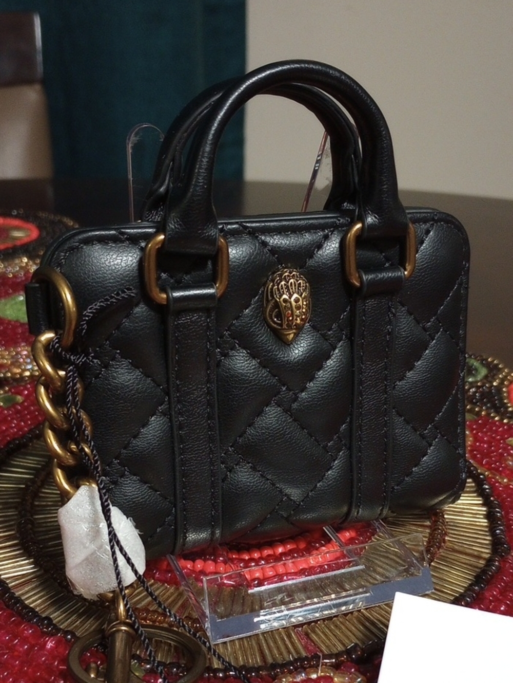 Kurt Geiger Boston Card Charm - Picture 5 of 16